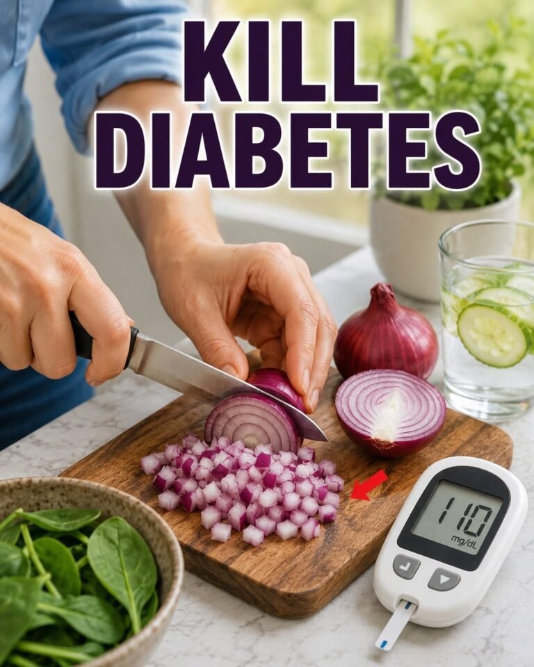 Blood sugar lowers instantly with this purple onion recipe! A true culinary treasure few know about