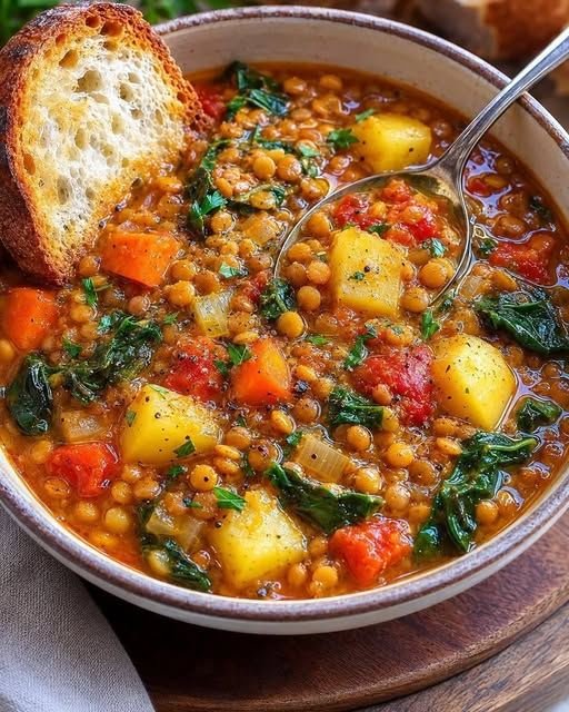 Turmeric Lentil Soup