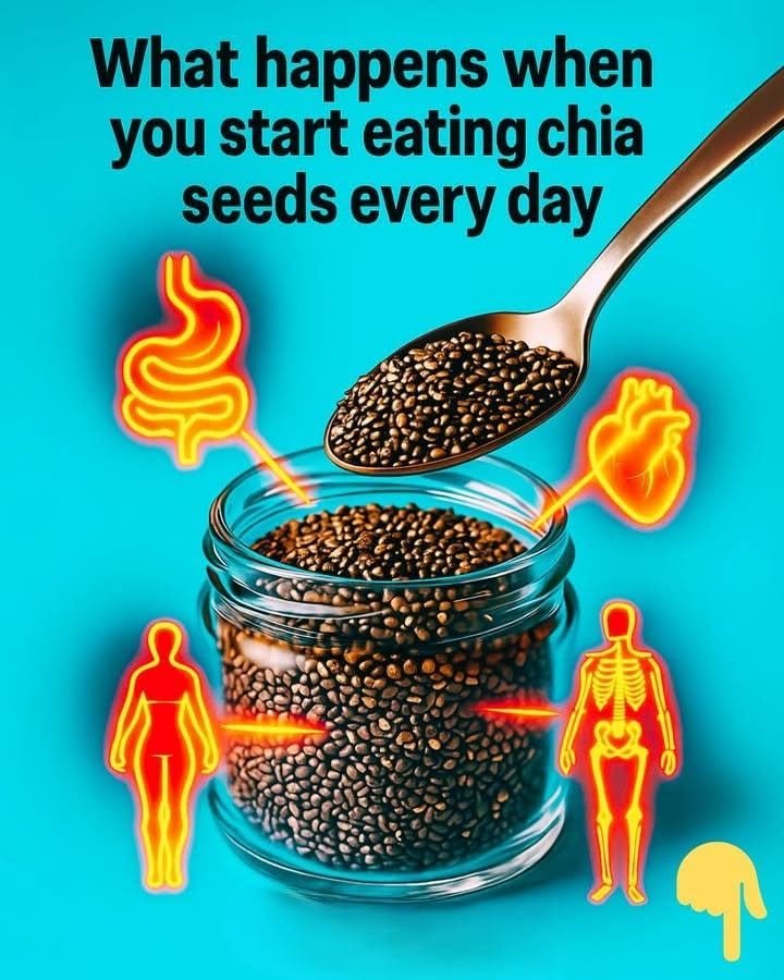 Chia seeds are tiny but their effects inside the body aren’t
