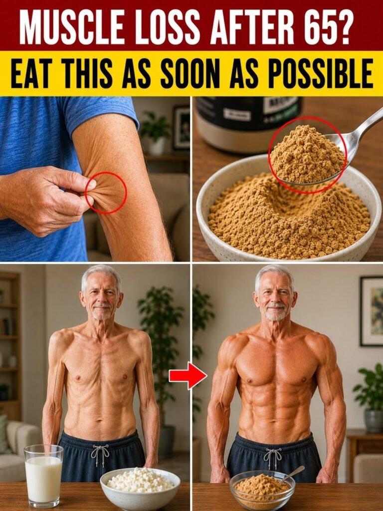 SENIORS, Your Muscles Are Disappearing Without THIS one food in Your Diet