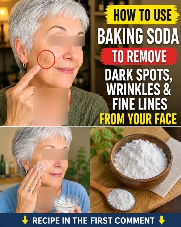 How to use baking soda to remove dark spots, wrinkles, and dark circles