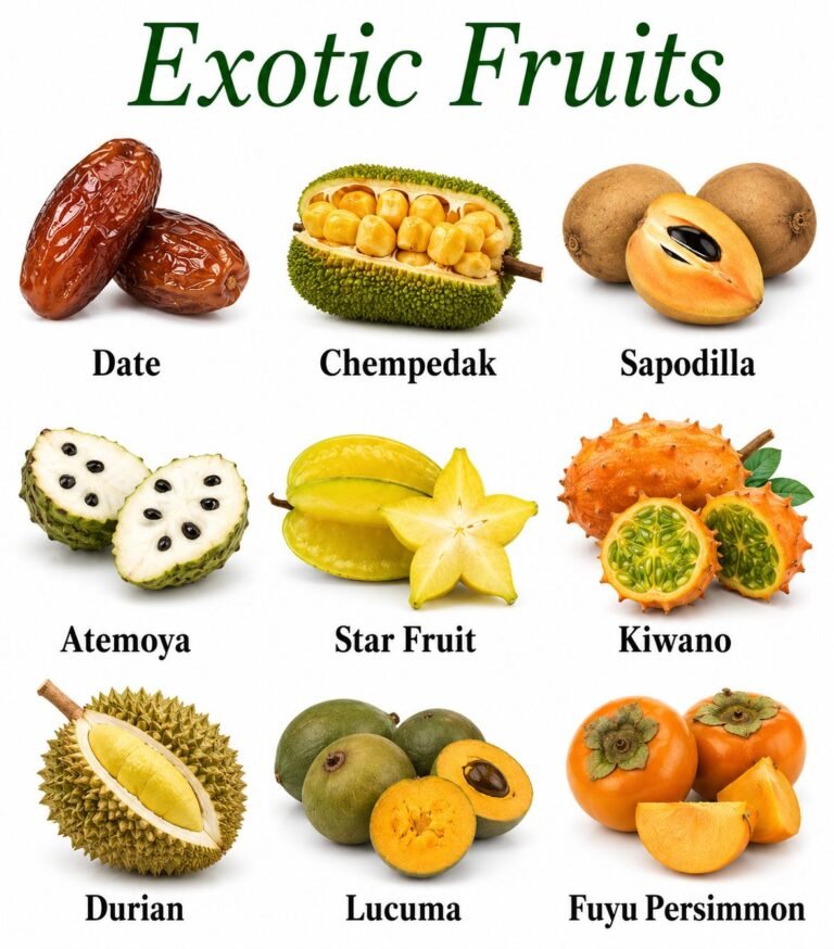 exotic fruits 
