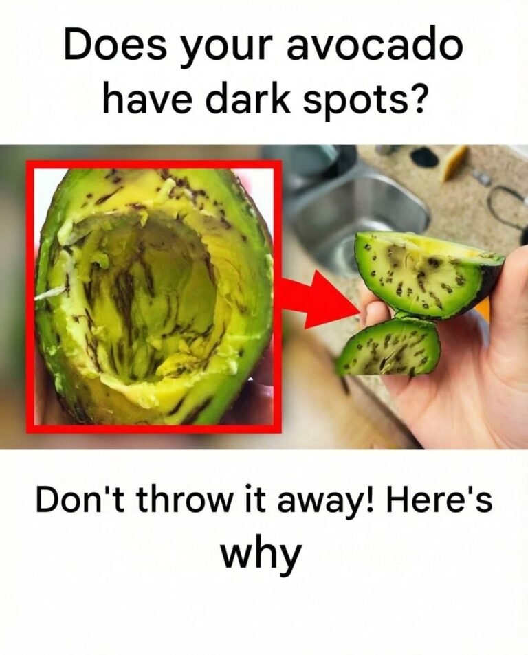 Does your avocado have dark spots? Don’t throw it away! Here’s why