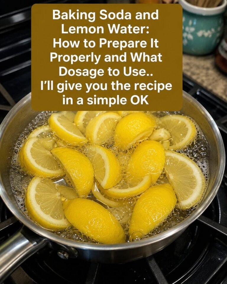 Water with Baking Soda and Lemon: How to Prepare It Correctly and What Dosage to Use