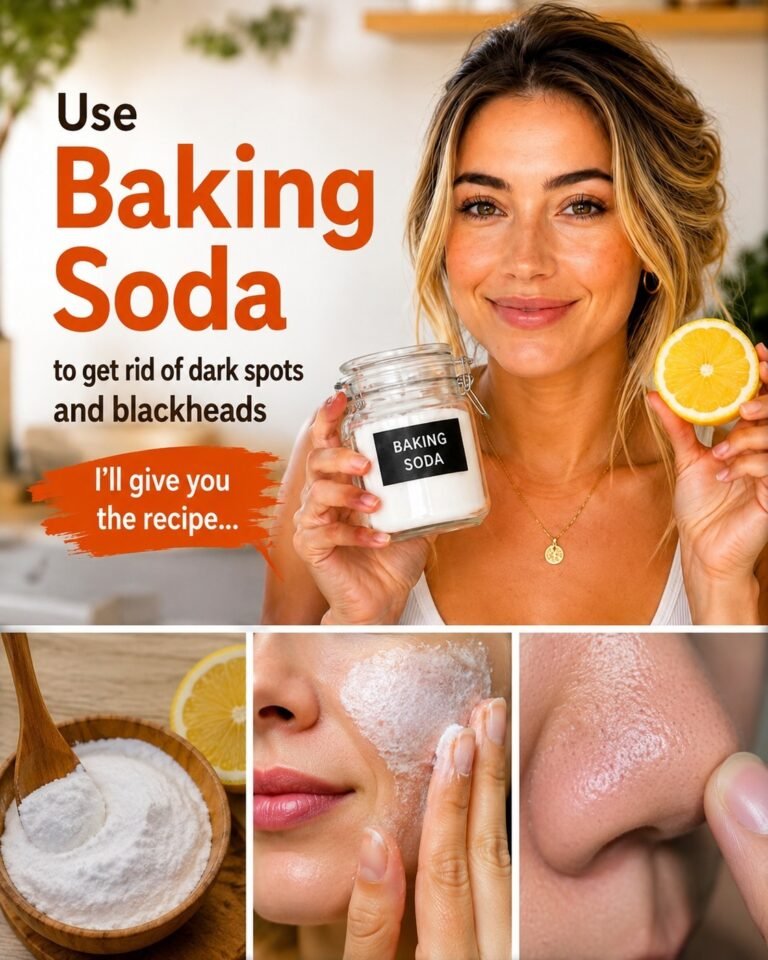 How to use baking soda to remove dark spots, wrinkles, and dark circles from your face