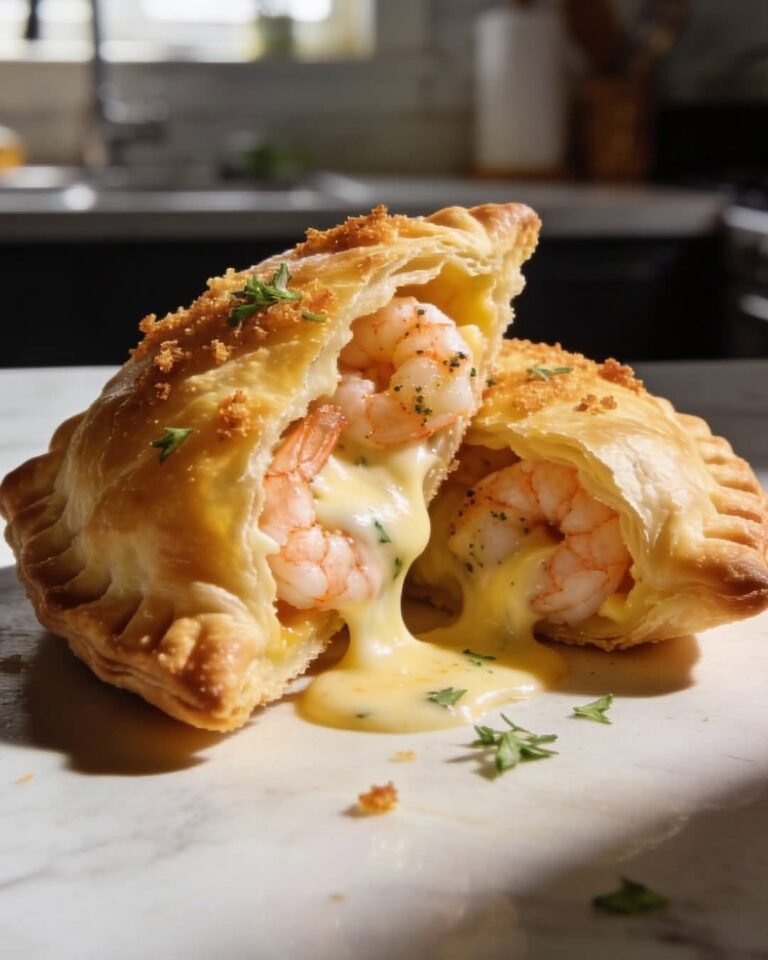  Cheesy Shrimp Stuffed Hand Pies 