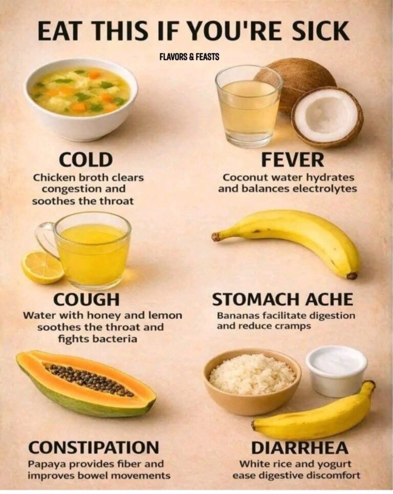 eat this of you’re sick