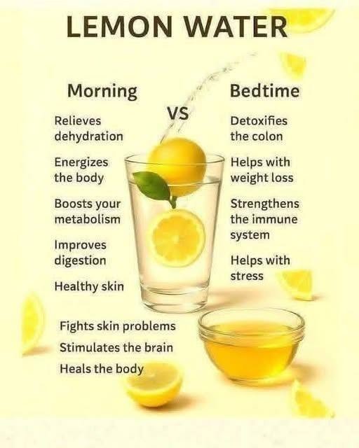 lemon water