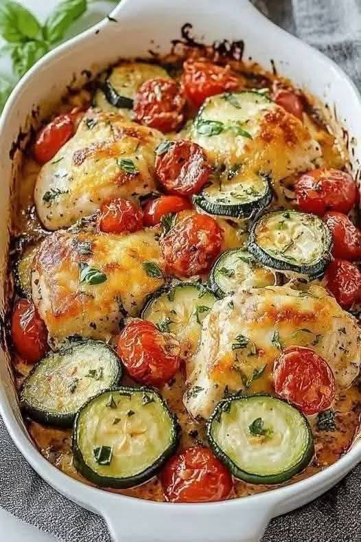 Chicken Zucchini Bake