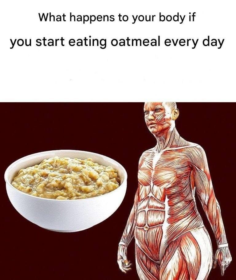 What happens to your body if you start eating oatmeal every day