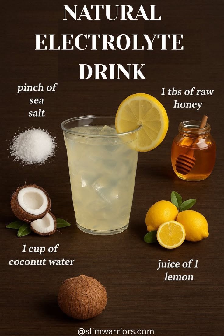 natural electrolyte drink