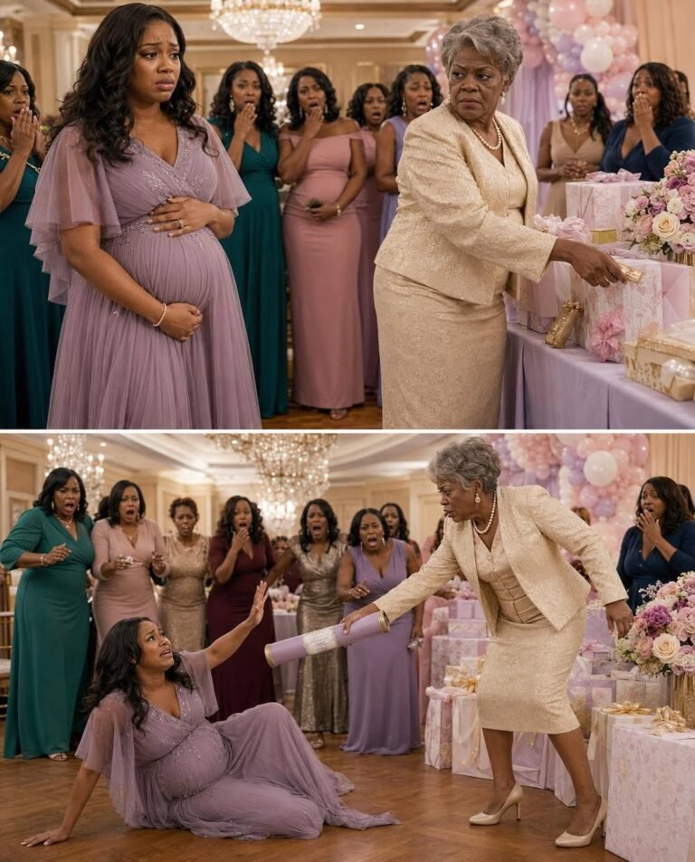 I was eight months pregnant, standing under pastel balloons, when my friends cheered, “For you—and the baby.” Someone whispered, “We