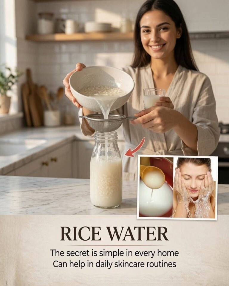 Rice water is like having gold in your home… but few people know how to use it.