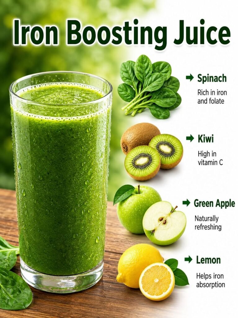 Iron boosting juice recipe 