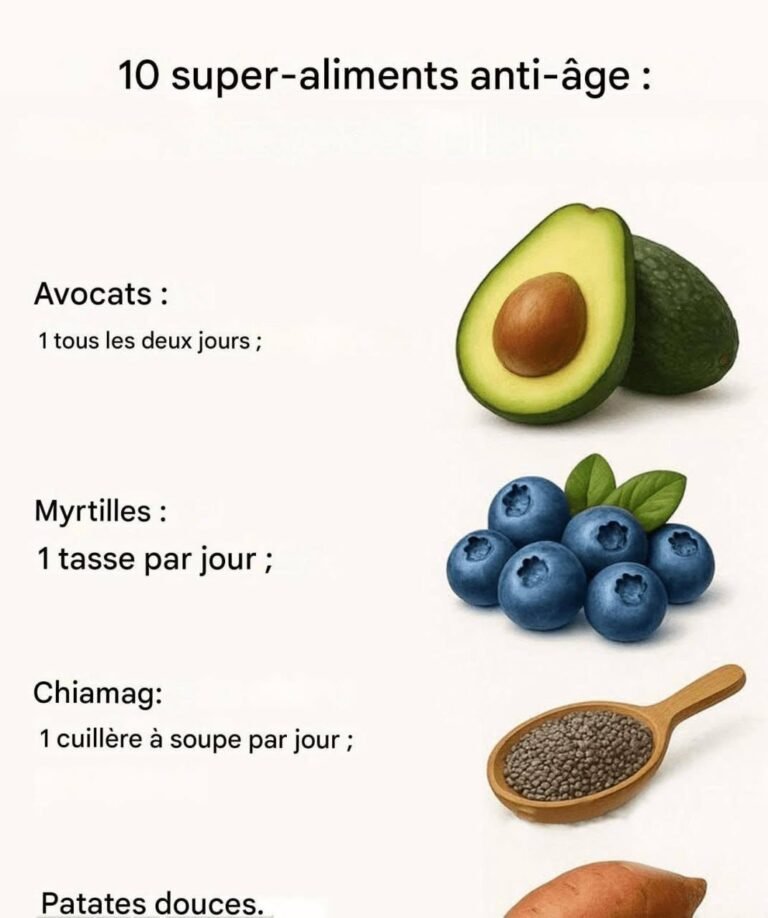 10 superfoods to eat to slow down the aging process