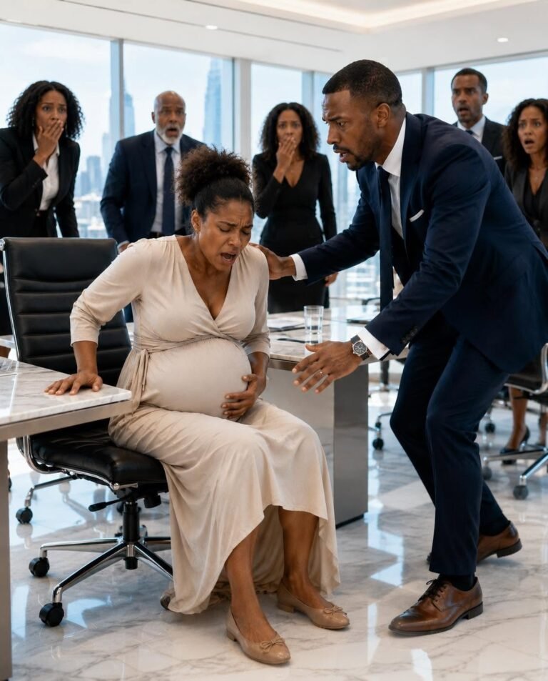 I Came to Sign My Divorce Papers Eight Months Pregnant—Then My Billionaire Husband Saw My Belly and Lost Control M1