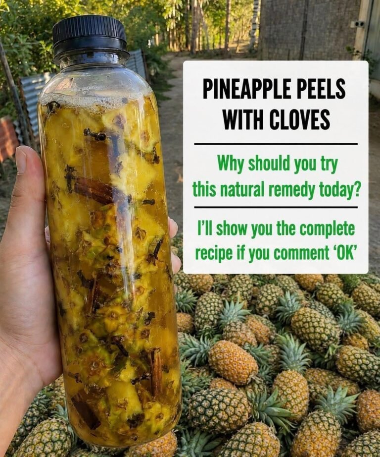 Boil pineapple peels with cloves and see how it changes your life