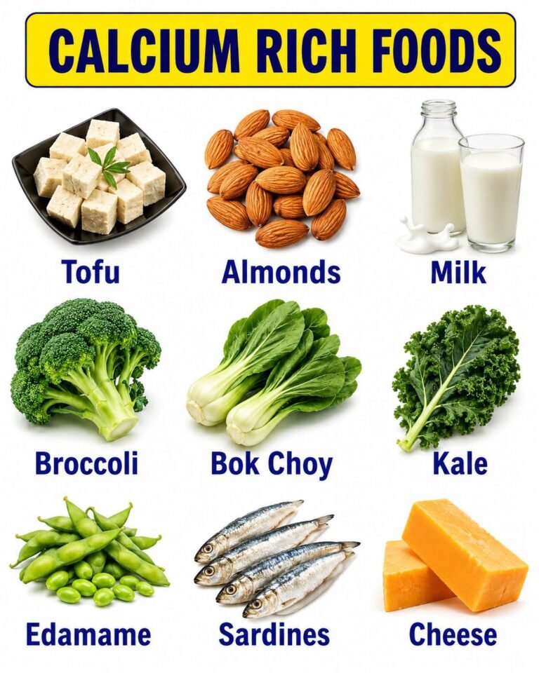 Calcium rich foods