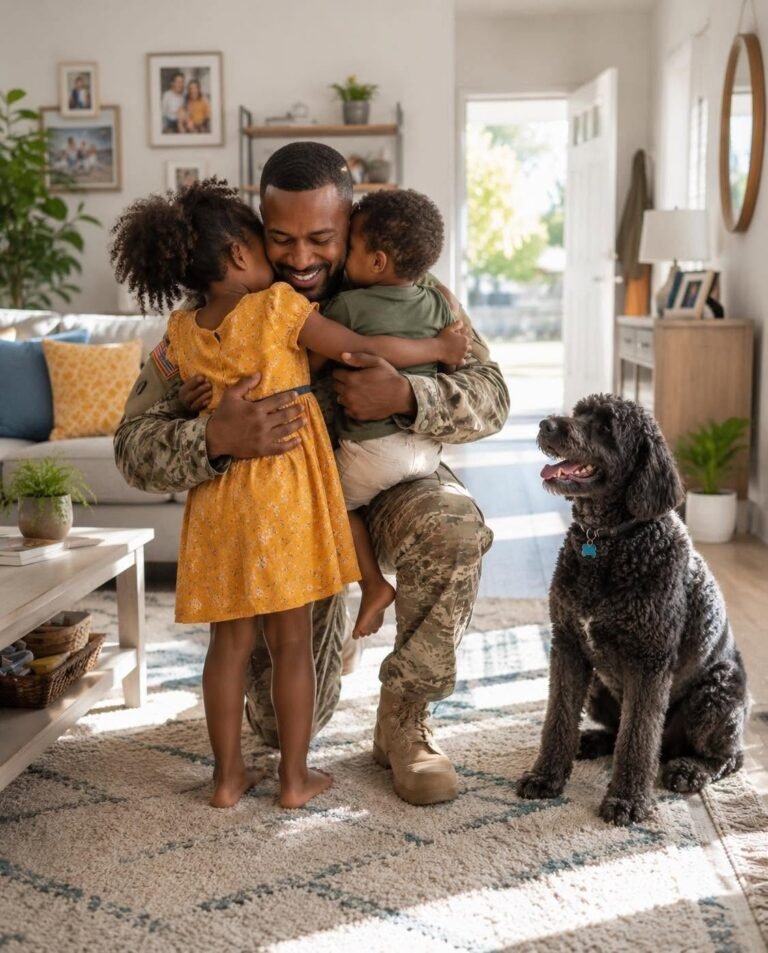 I returned home after two long years believing my children would be waiting for me with their mother, but instead I found them alone, an empty