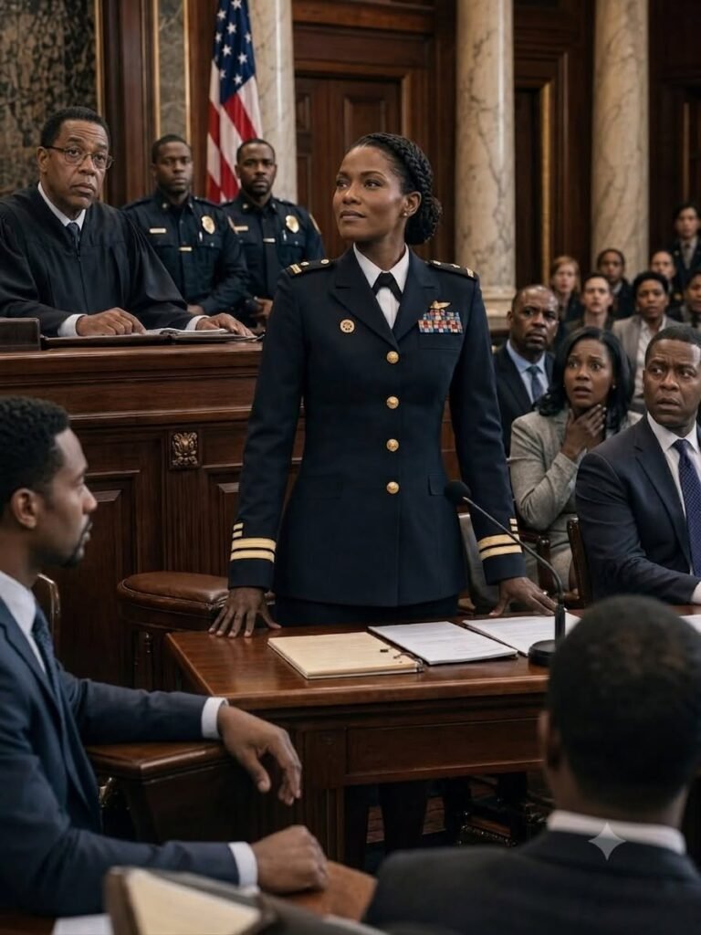 My parents laughed when I entered a federal courtroom in my military uniform.