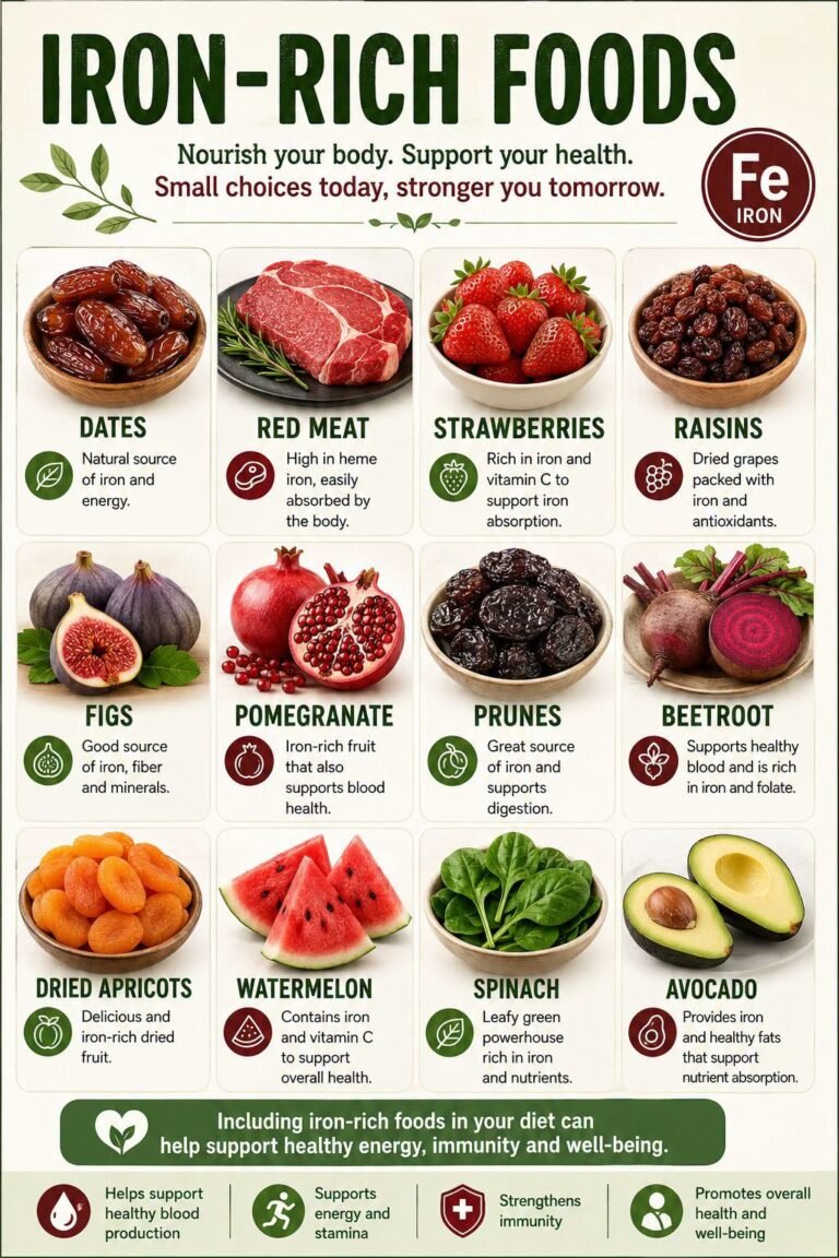 Iron rich foods 
