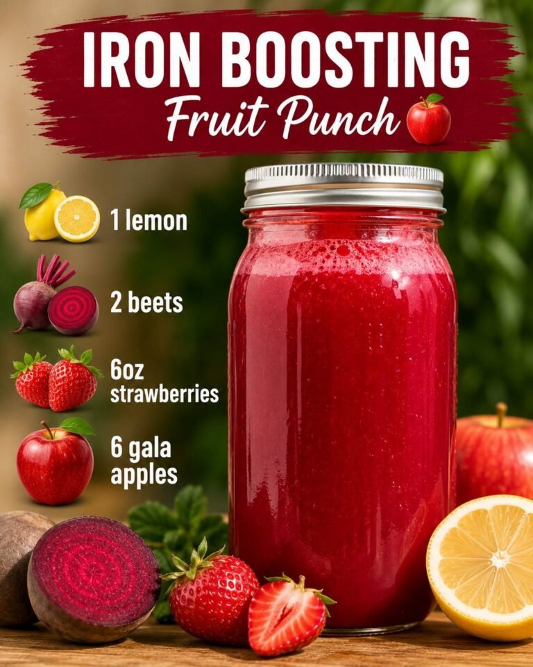 Iron boosting fruits punch