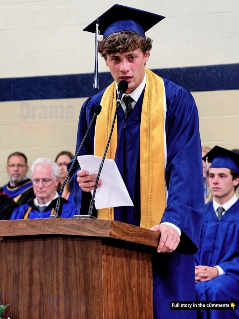 My Son Stopped His Valedictorian Speech Midway Through—Then He Pointed at His Stepfather and Said, “Now Everyone Will Find Out What You Did”