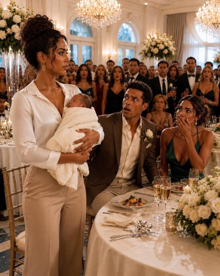 Eight months after the divorce, my phone buzzed with his name. “Come to my wedding,” he said, smug as ever. “She’s pregnant—unlike you.” I froze, fingers tightening around the hospital sheet.