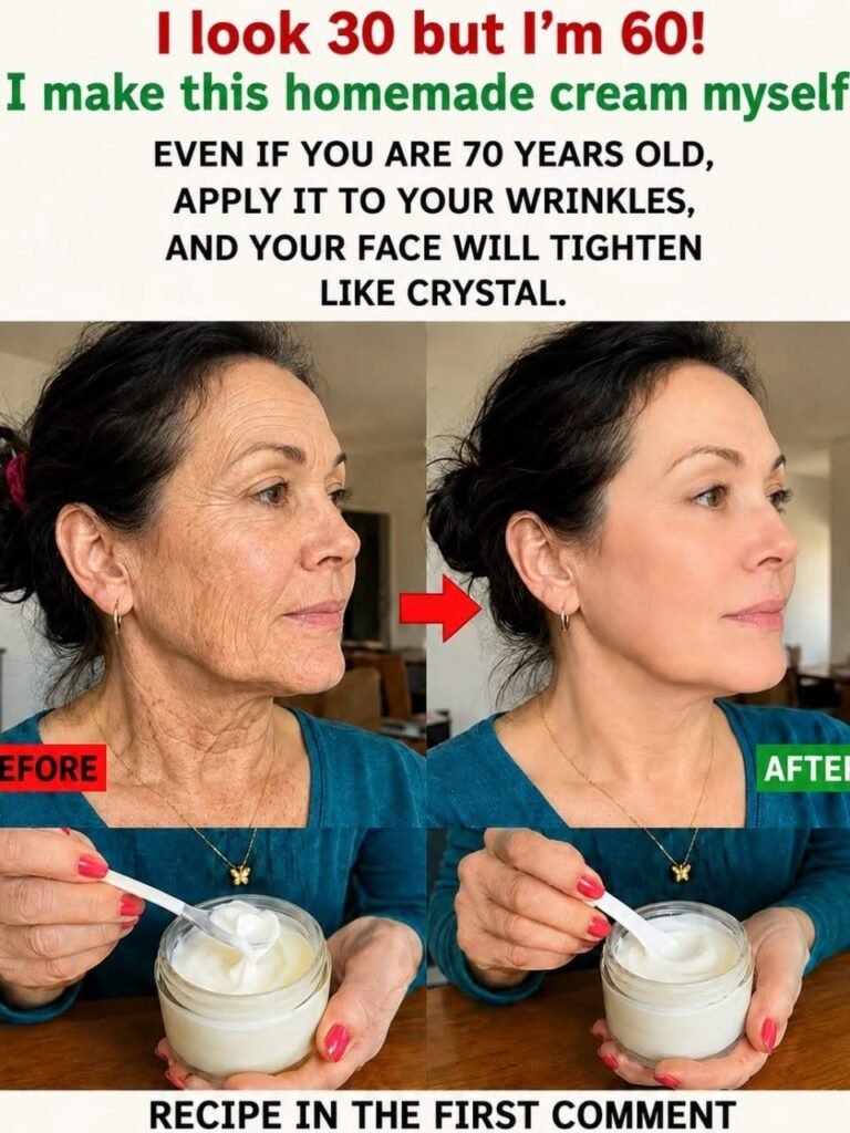 Make a baking soda cream and apply it before bedtime. It may help improve the appearance of wrinkles and dark spots…