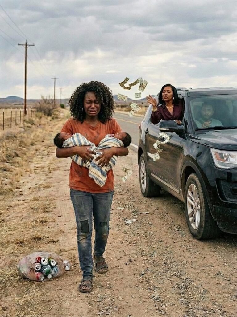 A divorced millionaire was driving his fiancée home when he unexpectedly saw his homeless ex-wife on the street.