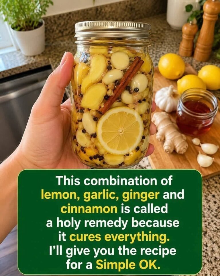 This combination of lemon, garlic clove, ginger, and cinnamon is called… …….R𝘦𝘤𝘪𝘱𝘦 𝘪𝘯 𝘍𝘪𝘳𝘴𝘵 (𝘊.𝘰.𝘮.𝘮.𝘦.𝘯.𝘵)