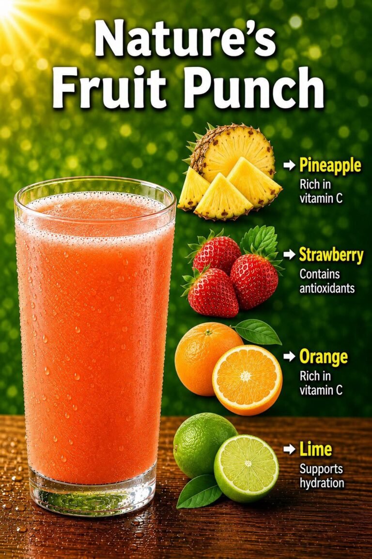 Nature fruits punch