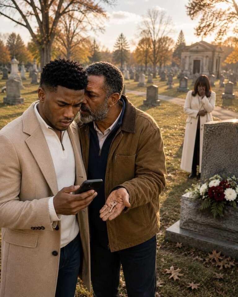 At My Father’s Graveside A Gravedigger Revealed The Coffin Was Empty And Handed Me A Key To The Truth