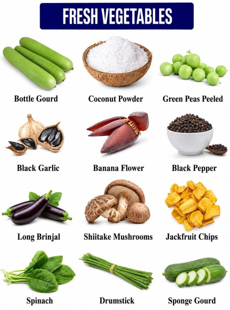 Fresh vegetables
