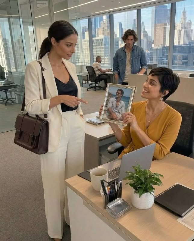 On My First Day At My New Job I Saw My Husband’s Photo On My Coworker’s Desk