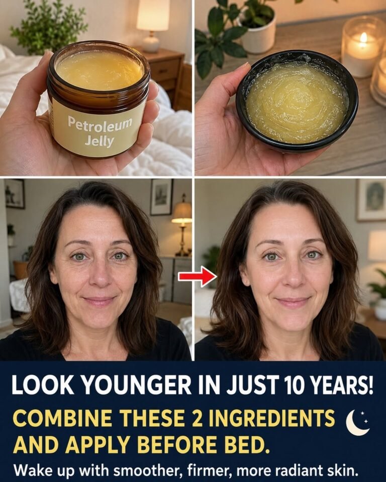 Before going to bed, mix these 2 things… wake up with baby-smooth skinHave
