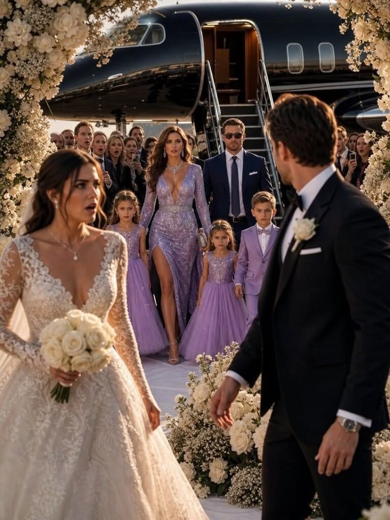 PART 2: The groom dropped his champagne glass in front of hundreds of guests.