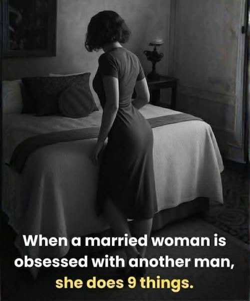 When a married woman is attracted to another man, she does these 9 things A