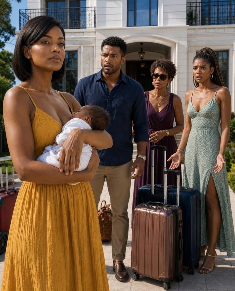 After I gave birth and came home, my husband changed the house’s passcode and went on vacation with his family. So, I quietly sold the