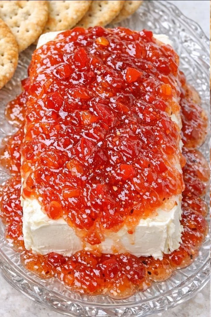 My neighbor brought this over and I almost ate the whole block myself. Takes just 3 ingredients to make..