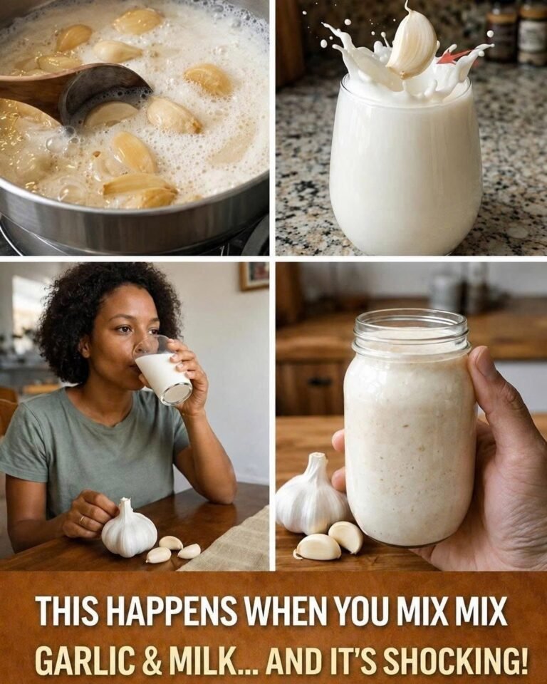 Boil garlic in milk, drink once: Why you need to start doing this Why Garlic Boiled in Milk is a “Life-Saving” Treasure