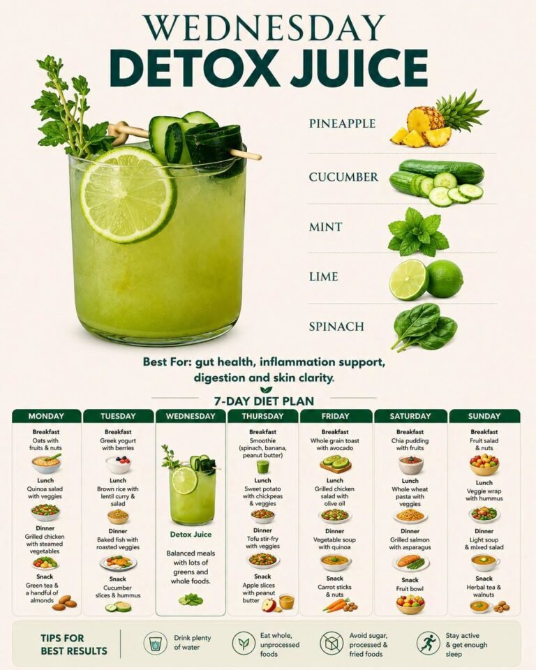 Wednesday detox juice 