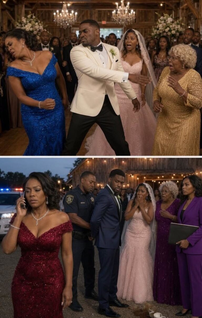 At my daughter’s wedding, my son-in-law demanded that I hand over the farm keys in front of two hundred guests. When I refused, he slapped me so hard I lost my balance…