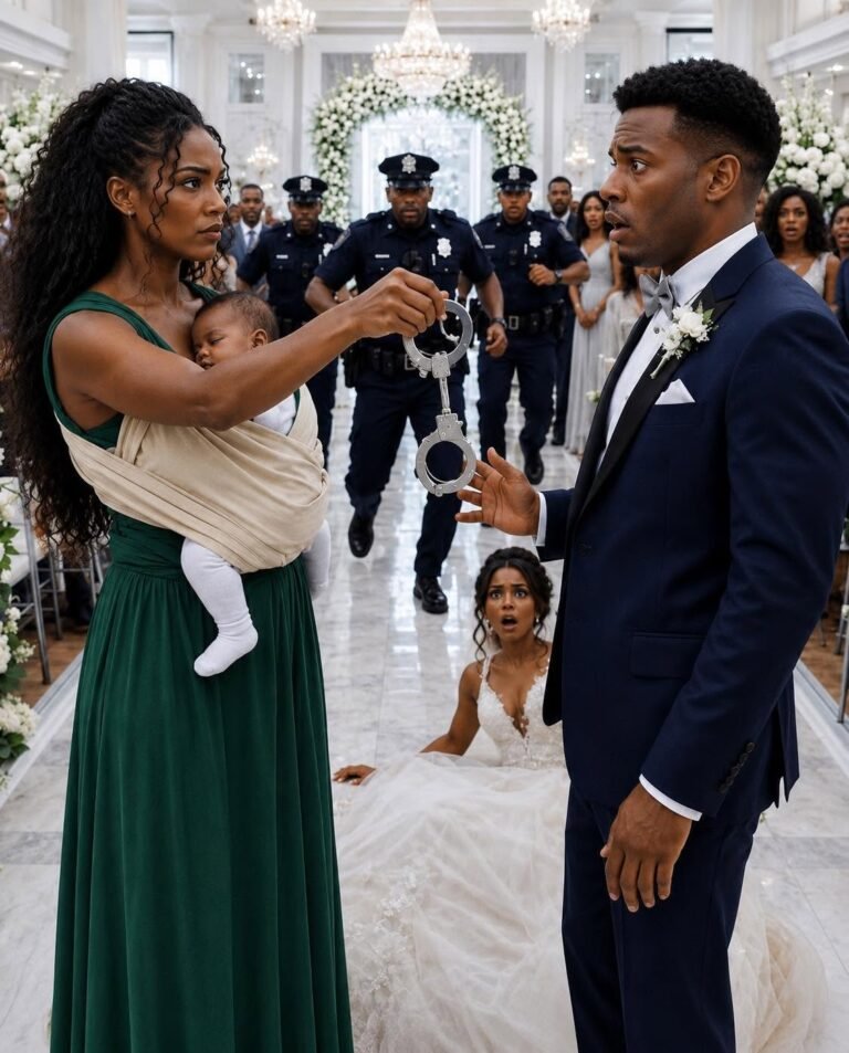 Six weeks after he left me and our newborn in a blizzard, I appeared at his wedding with my baby. His smile vanished. “What are you doing here?” he hissed. I said I came to reclaim what he stole.