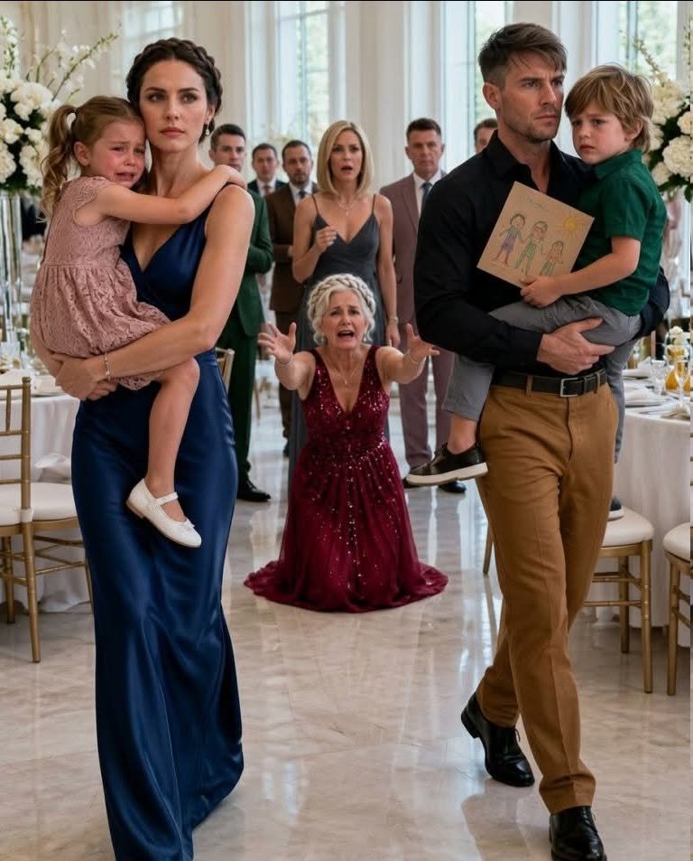 I paid for my mother’s 70th birthday and, in front of the whole family, they told my children to sit by the flowerpots: “That way they learn their place.” I stayed quiet, asked for the receipt and only signed a change… but nobody imagined what that night was going to uncover.
