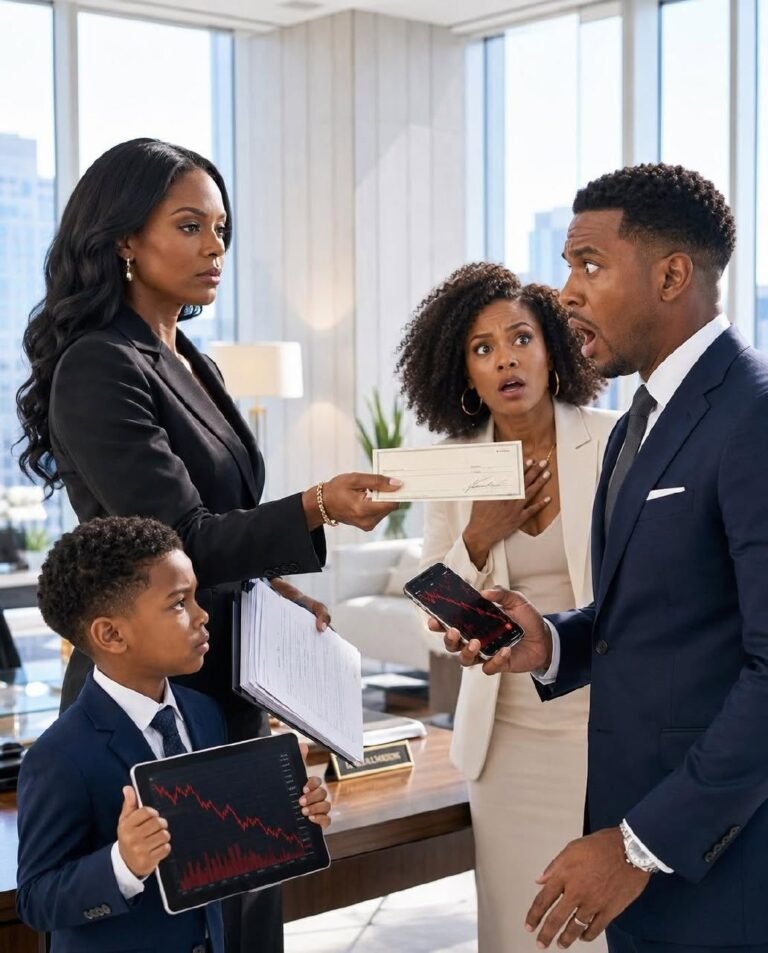 For His First Love, My Husband Tossed Me $250 Million and Called Our Son Low-IQ—On Divorce Day, That “Dumb” Child Destroyed His Empire in 20 Seconds…