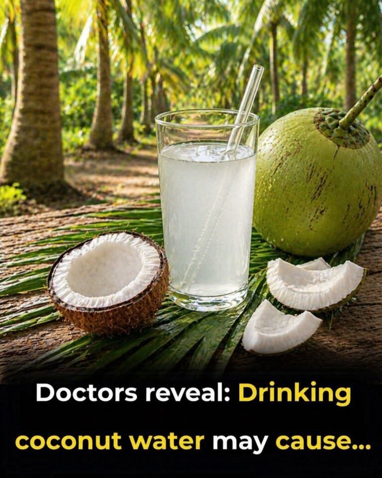 Doctors Reveal: Drinking Coconut Water May Cause…