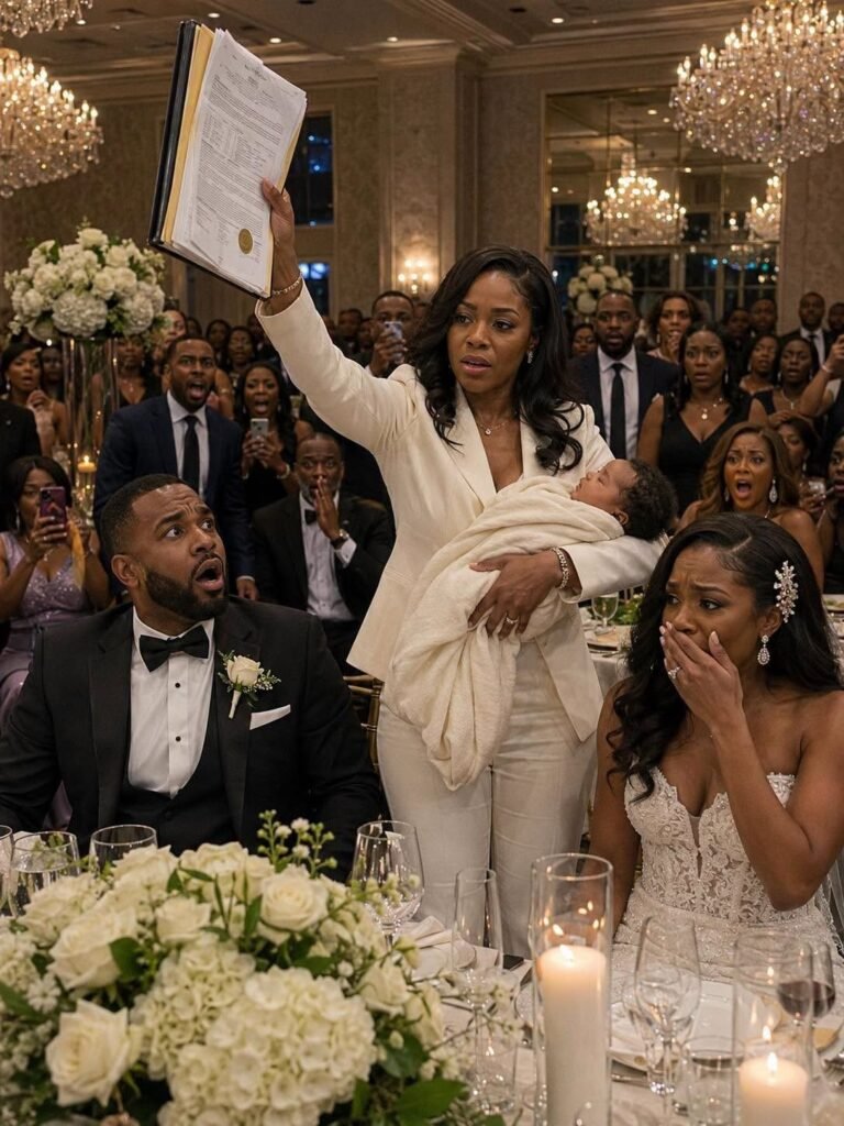 Eight months after the divorce, my phone buzzed with his name. “Come to my wedding,” he said, smug as ever. “She’s preg.nant—unlike you.” I froze, fingers tightening around the hospital sheet.