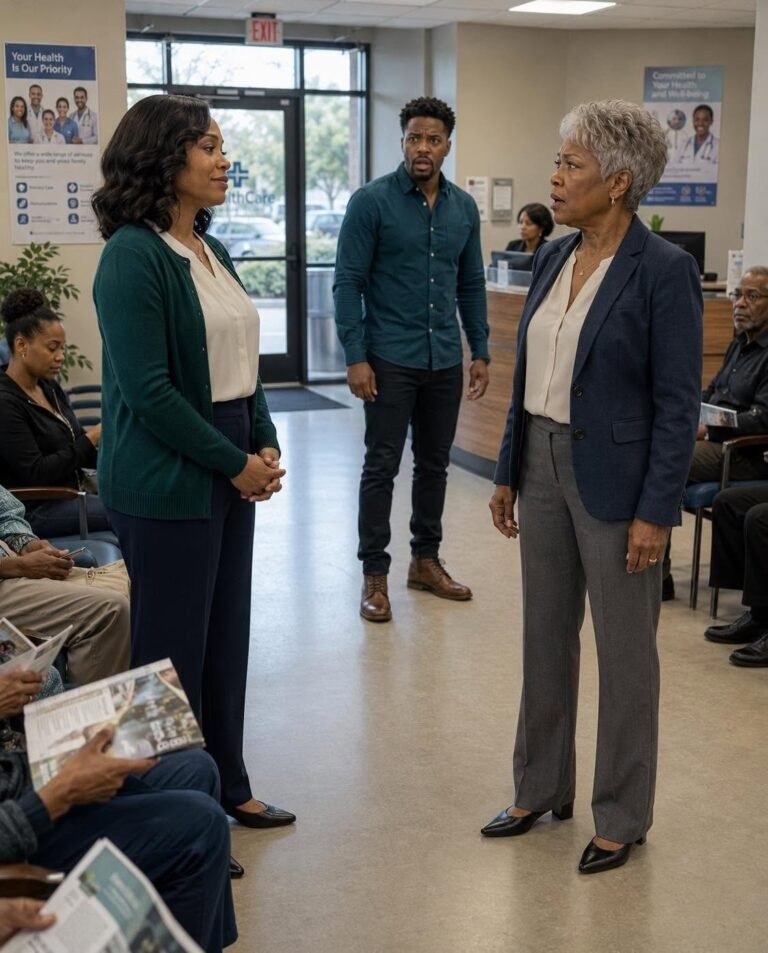 One year after my divorce, my ex-mother-in-law spotted me at the clinic with a smug grin. She told me her son made the right choice leaving me and was now raising a daughter with my former friend. I stayed calm, smiled, and said