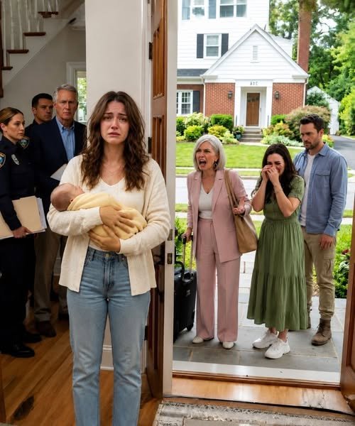 I bought a house for my baby… but my mother arrived with suitcases to kick me out, without imagining who was waiting for her behind the door